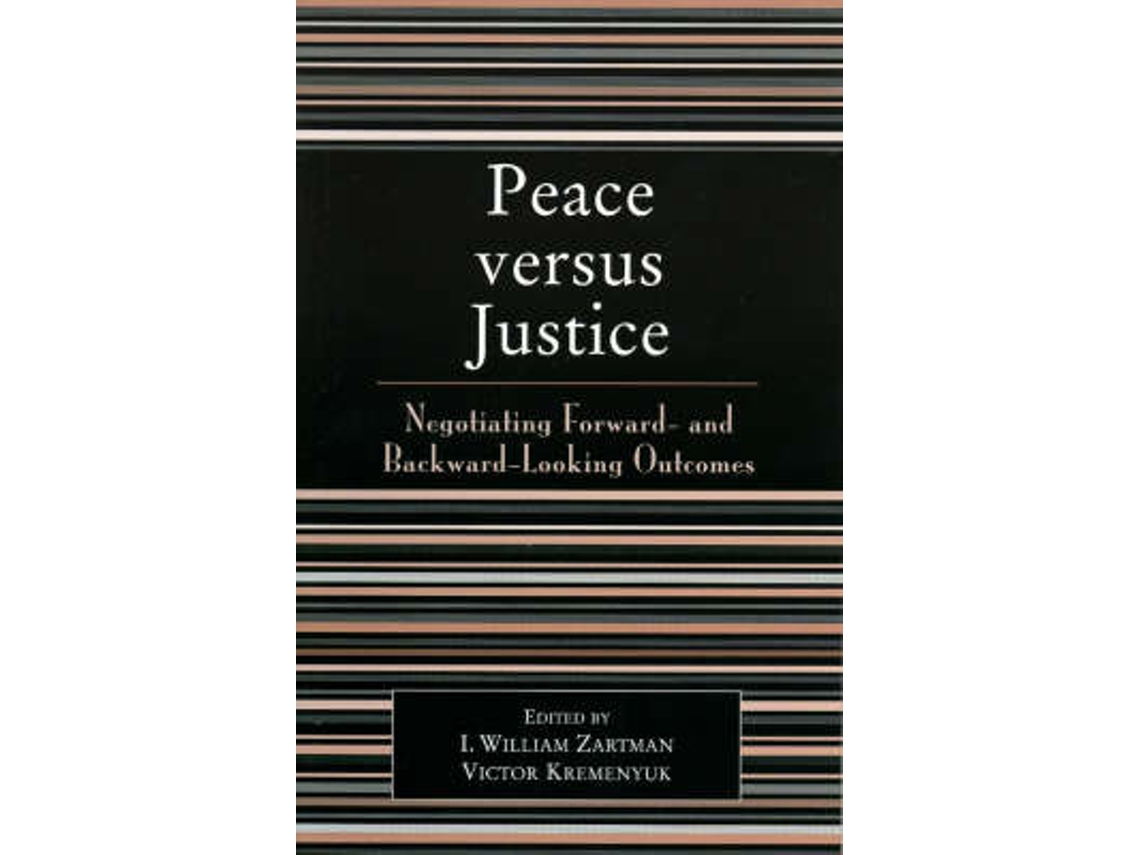 Libro Peace versus Justice (Inglés)