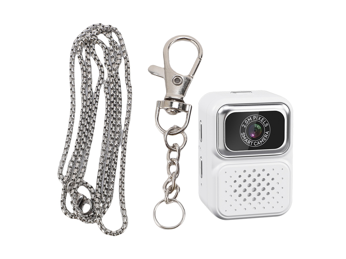 Cámara De Llavero Mini 1080p Full Hd, Cámara Digital Compacta Retro Portátil Diminuta