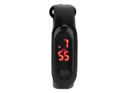 Mini Reloj Deportivo Electrónico Para Niños Con Correa De Silicona Y Led Rojo.