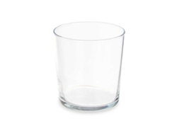 Juego de 6 vasos de agua rectos, 370 ml, Arte Regal