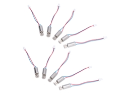 10 Piezas Motor De Vibración 1.5v-3v 6x12mm Mini Motor Sin Núcleo De Alta Precisión Para Gamepad