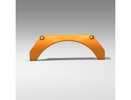Juguete Del Arco Del Guardabarros Del Coche Naranja