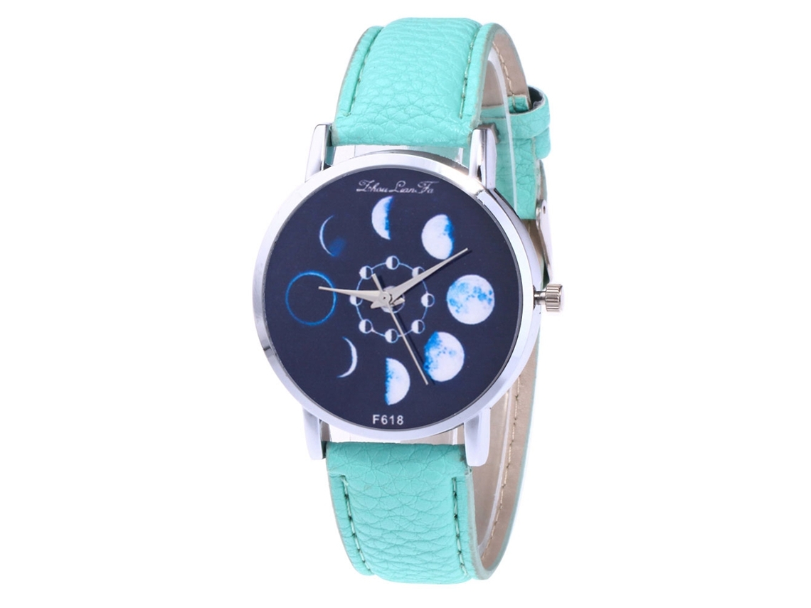 Reloj Deportivo Unisex Coreano De Cuero Con Movimiento De Cuarzo Zhoulianfa F618-a Mint