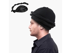 2026-paño De Cabeza Turbante Vintage Para Hombres Elástico Modal Y Seda Con Diseño De Cola Larga