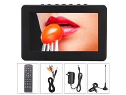 Televisor portátil con pantalla de 10 pulgadas y reproductor digital