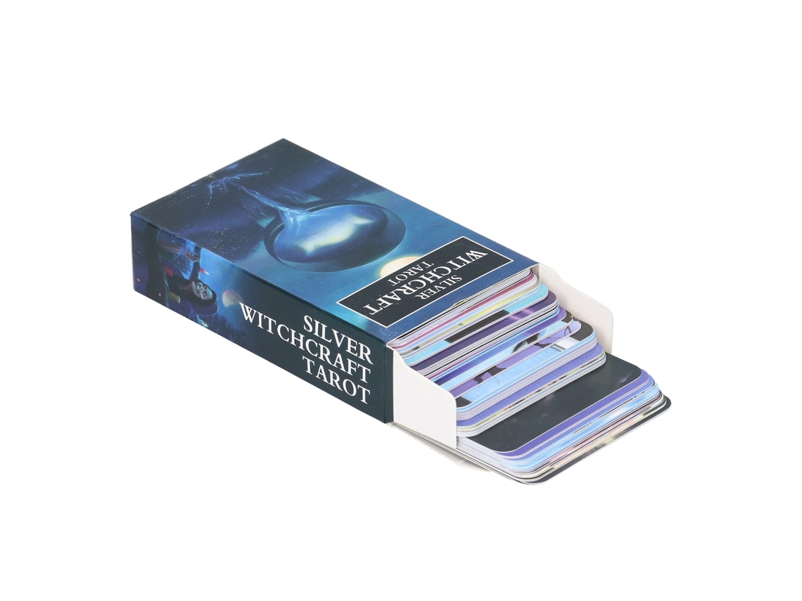 Baraja De Tarot En Inglés Con 78 Cartas, Papel Para Adivinación Y Juegos De Mesa.