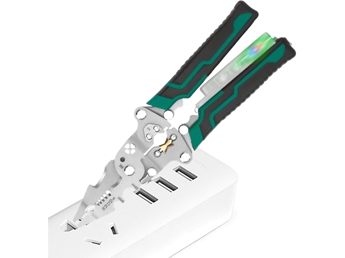 Pelacables y retorcedor 8 en 1 | Herramienta de reparación para electricistas, detector de cables Gokoco
