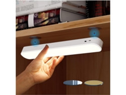Luz LED para armario, luces iluminables debajo del gabinete, luces inalámbricas, barra de luz nocturna magnética con batería recargable