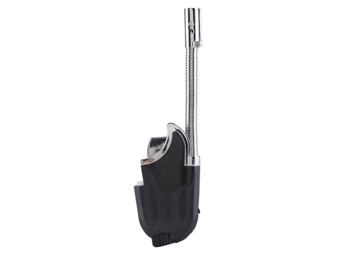 Encendedor De Butano Recargable Con Cuello Flexible Para Barbacoa Y Acampada.