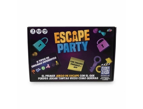Juego de Mesa FAMOSA escape party (es) (Edad Mínima Recomendada: 10 años)