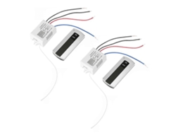 transmisores digitales de 220 V con receptor inalámbrico, interruptor de relé y control remoto de luz.