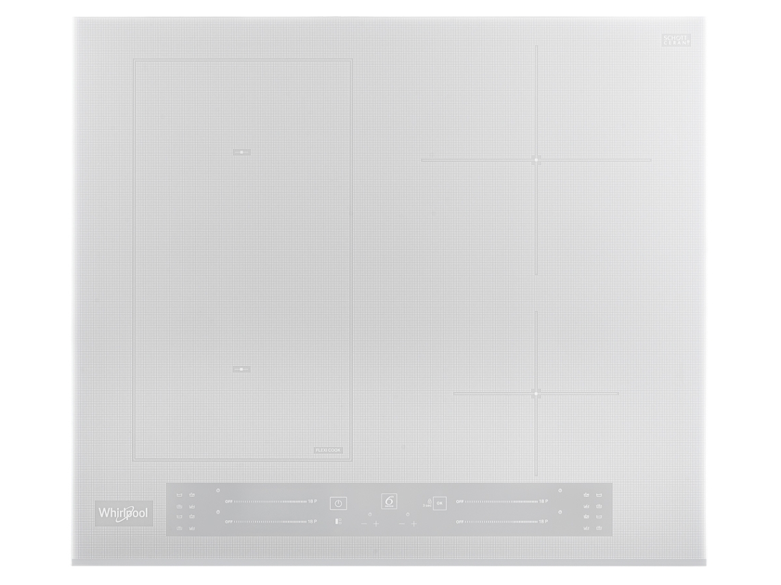 PLACA INDUÇÃO WHIRLPOOL WL S5360 BF W 59