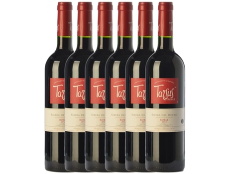 Vino TARSUS Tarsus Tempranillo Ribera Del Duero Roble (0.75 L - 6 unidades)