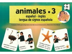 Libro Animales 3 Español Ingles Lengua De Signos Española de AA.VV (Castellano)