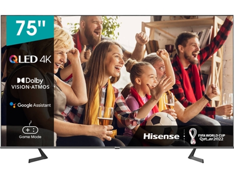 TV HISENSE 75A7GQ (QLED - 75'' - 189 cm - 4K Ultra HD - Smart TV)