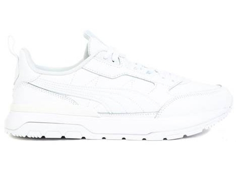 Zapatillas Deportivas PUMA R78 Trek Lth Hombre (Blanco -Material Sintético, Cuero Natural -44,5)