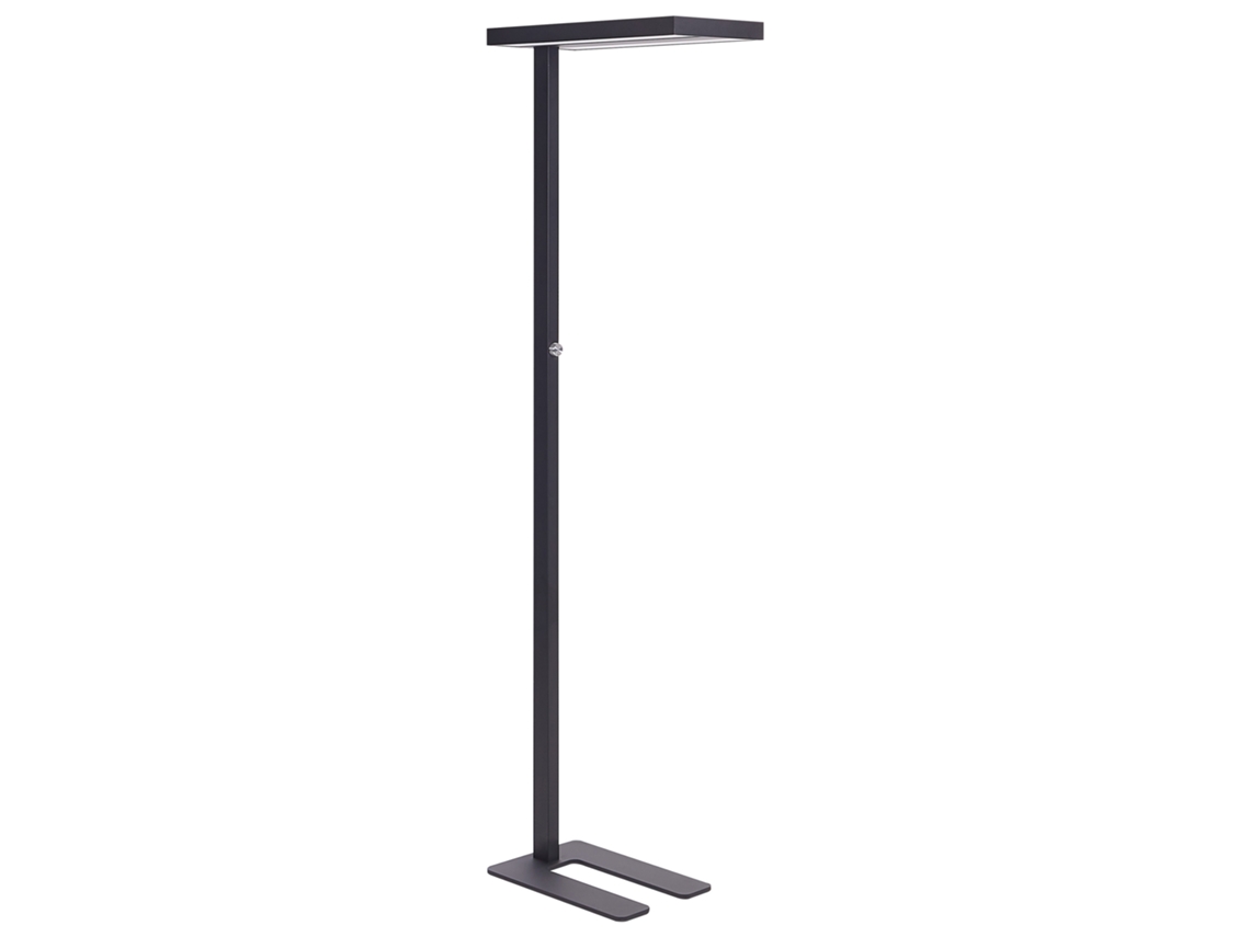 Lámpara de pie BELIANI Taurus de Aluminio Negro 29x61x197