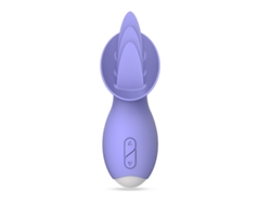 Mini Vibrador Para Lamer La Lengua Recargable De 10 Velocidades Para Mujeres (prpura) Bestvite
