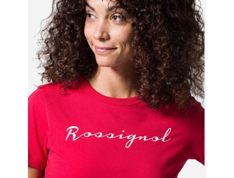 Camiseta para Mujer ROSSIGNOL (S - Algodón - Multicolor)