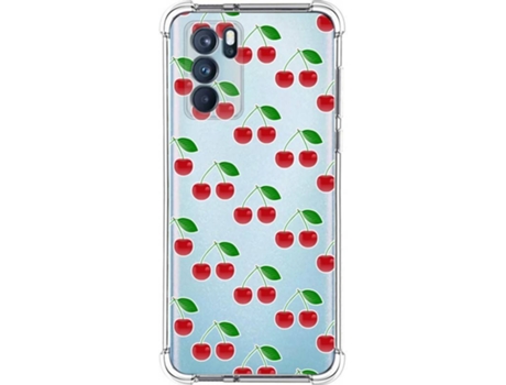Carcasa Oppo Reno 6 Pro 5G TUMUNDOSMARTPHONE Cerezas Multicolor
