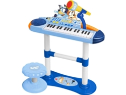 Piano con banco y micrófono de BLUEY