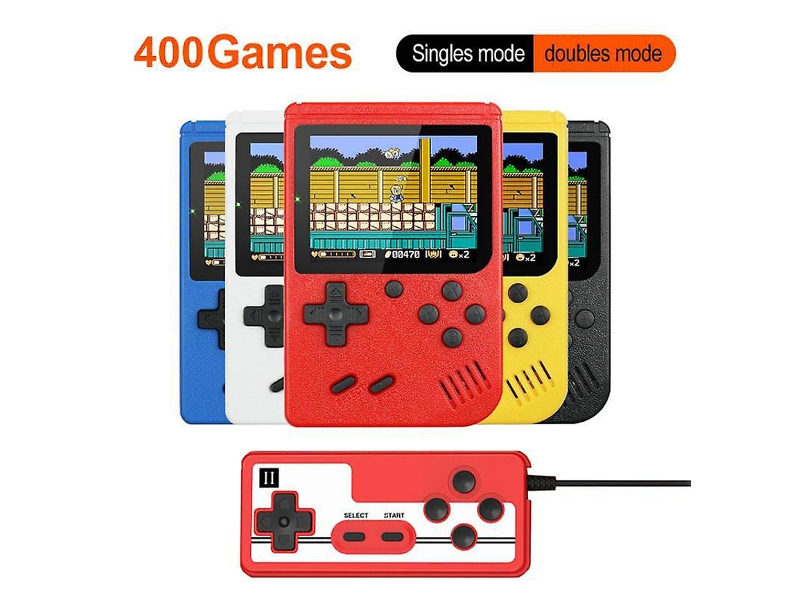 Consola portátil de 3 pulgadas con 400 juegos en 1, consola retro de 8 bits, regalo para niños. Hengjian