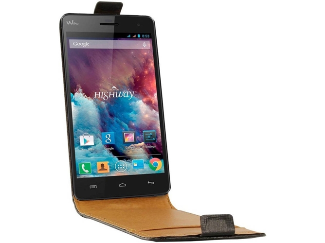 Funda Wiko Highway SWISS CHARGER SCP10167 Negro
