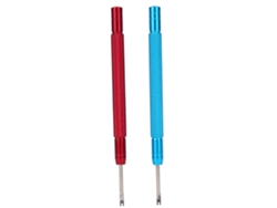 Ferramenta Para Apertar E Remover Ponteiras De Relógio Acessório De Reparo 2pcs (vermelho Azul)