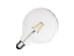 Bombilla LED E27 Filamento 6W 720LM Regulable G125 Sin Parpadeo 2700K Blanco Cálido Ledkia