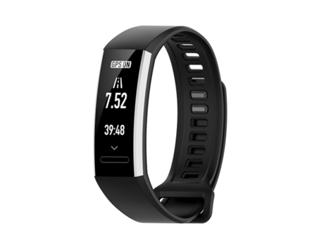 Correa de reloj inteligente para Huawei Band 2 Pro / Band 2 / ERS-B19 / ERS-B29 Correa deportiva de silicona (Negro)