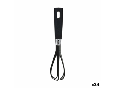 Batidor de Varillas Manual QUTTIN Foodie Negro Nailon (24 Unidades)