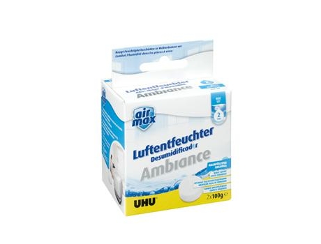 Uhu Recarga Deshumidificador Blue Sky Uhu Air Max 2X100Gr