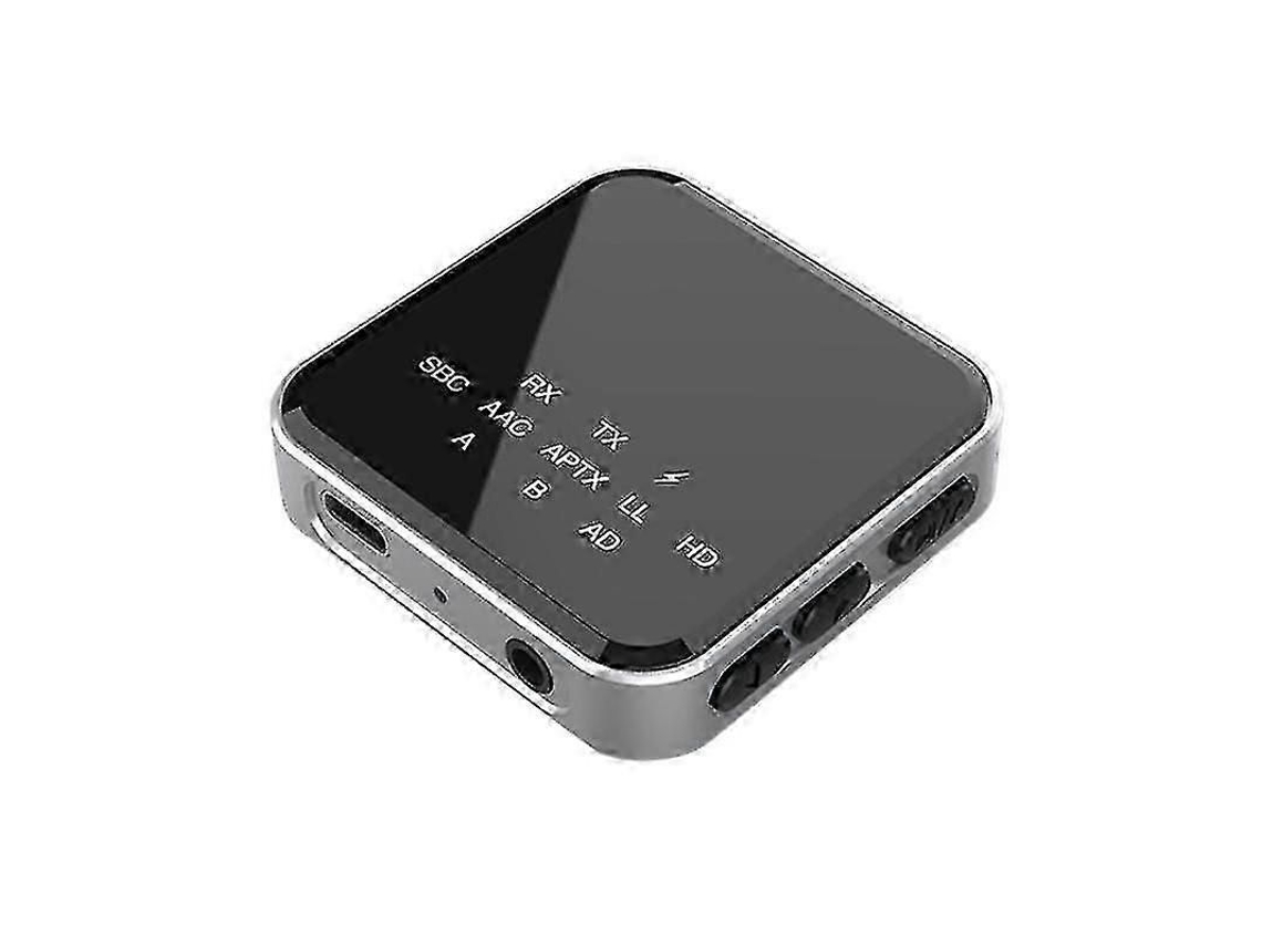 Transmissor Receptor Bluetooth 5.2 Aptx Hd Adaptador Sem Fio Para Óptica Auxiliar De 3,5mm - Hifi 2 Em 1