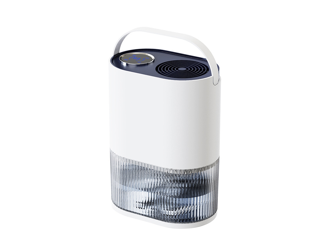 Deshumidificador con pantalla digital, depósito de agua de 2500 ml y potencia de 42 W Cuich