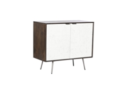 Aparador Mango Metal Blanco 90x43x82cm