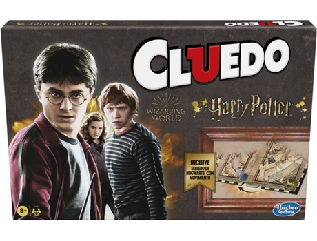 Juego Colectivo HASBRO Cluedo Harry Potter (Edad Minima: 8 años - Versión en Español)