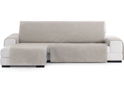 Funda de Chaise Longue Izquierda EYSA Extra Prática Premium Valeria Tejido Elástico (300 x 80 x 220 cm - Poliéster y Algodón - Lino)