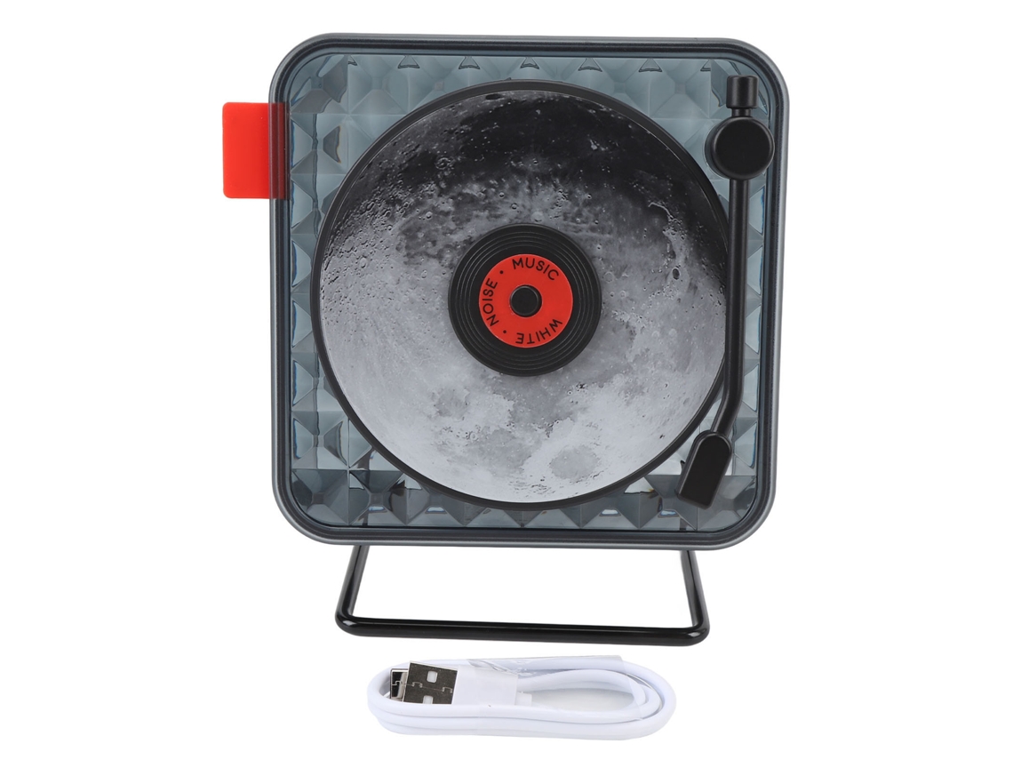 Altavoz Bluetooth Inalámbrico Con Sonido Envolvente De 360°, Ruido Blanco Y Luz Ambiental Rgb.