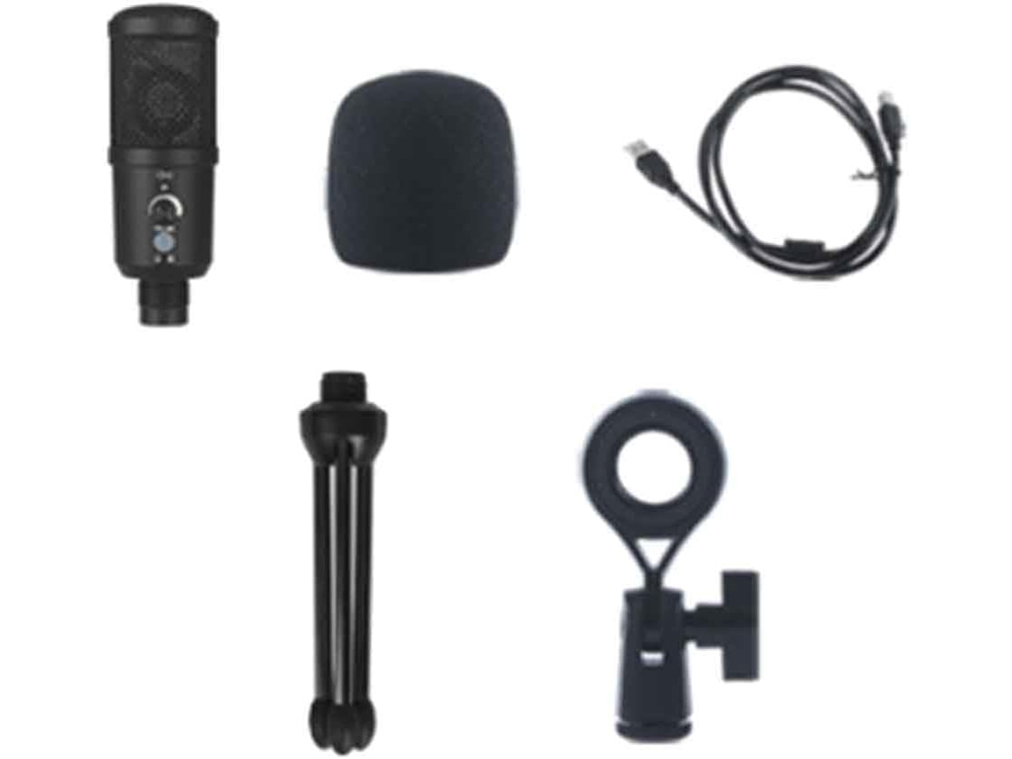 Micrófono De Condensador Usb Con Cancelación De Ruido Para Pc Y Podcasting, Con Soporte De Brazo Articulado.