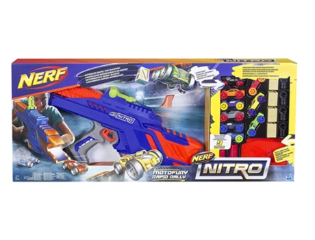 Lanzador NERF Nitro MotoFury Rapid Rally