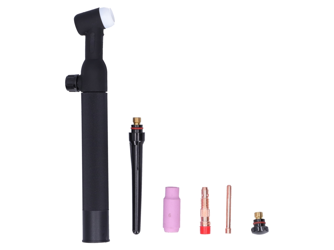 Conjunto De Cabezal De Antorcha De Soldadura Wp-26wp-26fv Con Cubierta Protectora Resistente Al Desgaste Y Herramientas Ajustables.