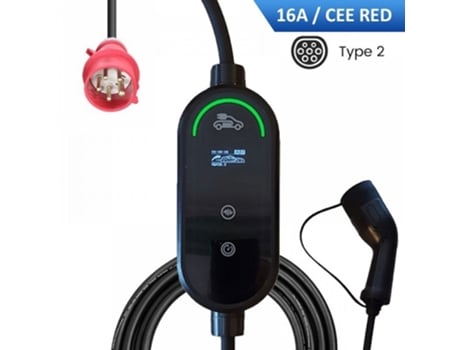 Vebox T2 Cargador Portátil Trifásico Regulable de 6A a 16A 11Kw Bolsa I9CHARGE