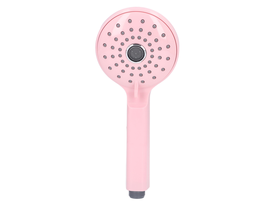 Cabezal De Ducha De Mano Presurizado Abs, 2 Modos, Alta Presión, Antisalpicaduras, Accesorios De Baño, Color Rosa.