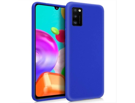 Funda para Samsung Galaxy A41 COOL Silicona Azul