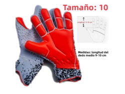 (blanco 10cm) Guantes De Portero De Fútbol Profesional, Protección De Látex Engrosado