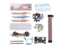Kit de Componentes Eletrônicos Iniciais com Breadboard de 830 Pontos