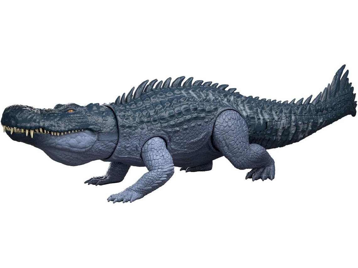 Figura Purussaurus Gigantic Thrashers Jurassic World Rebirth 37 cm Mattel