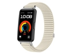 Bracelete Para Huawei Band 10 / 9 / 8 - Nylon Trançado - Fecho De Velcro Starlight