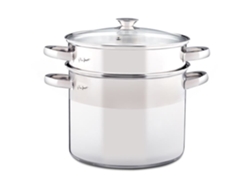 Cacerola Lamart Ltss2417 Acero Inoxidable 24 Cm Compatible Con Todos Los Fuegos