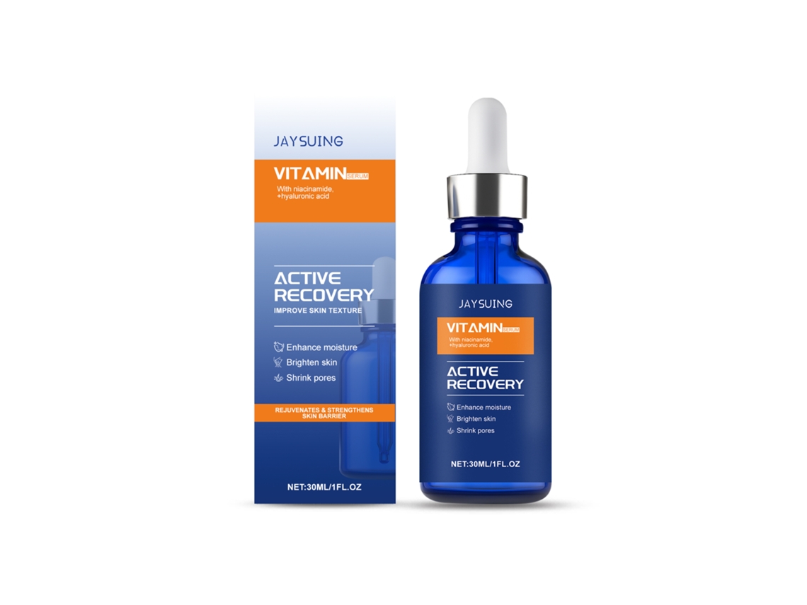 Sérum facial de vitamina C para una piel radiante e iluminada.